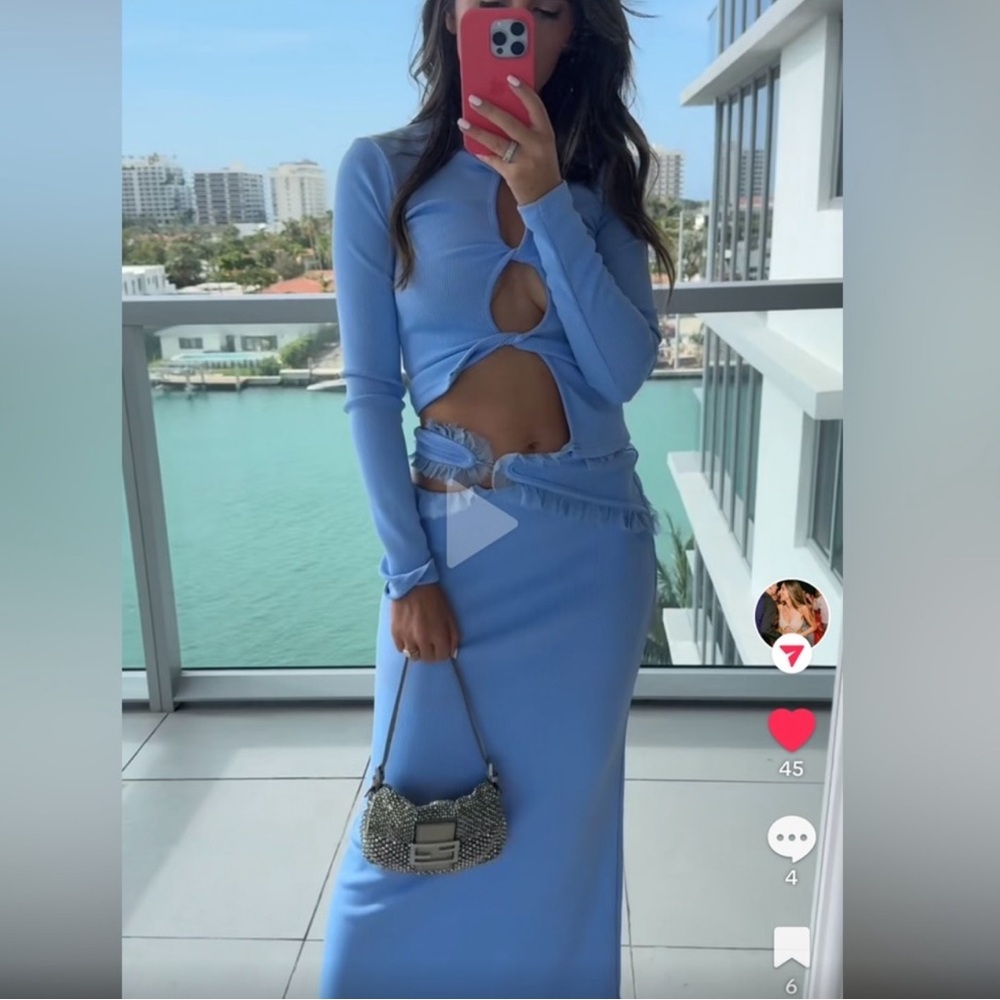 Christopher Esber Light Blue Set